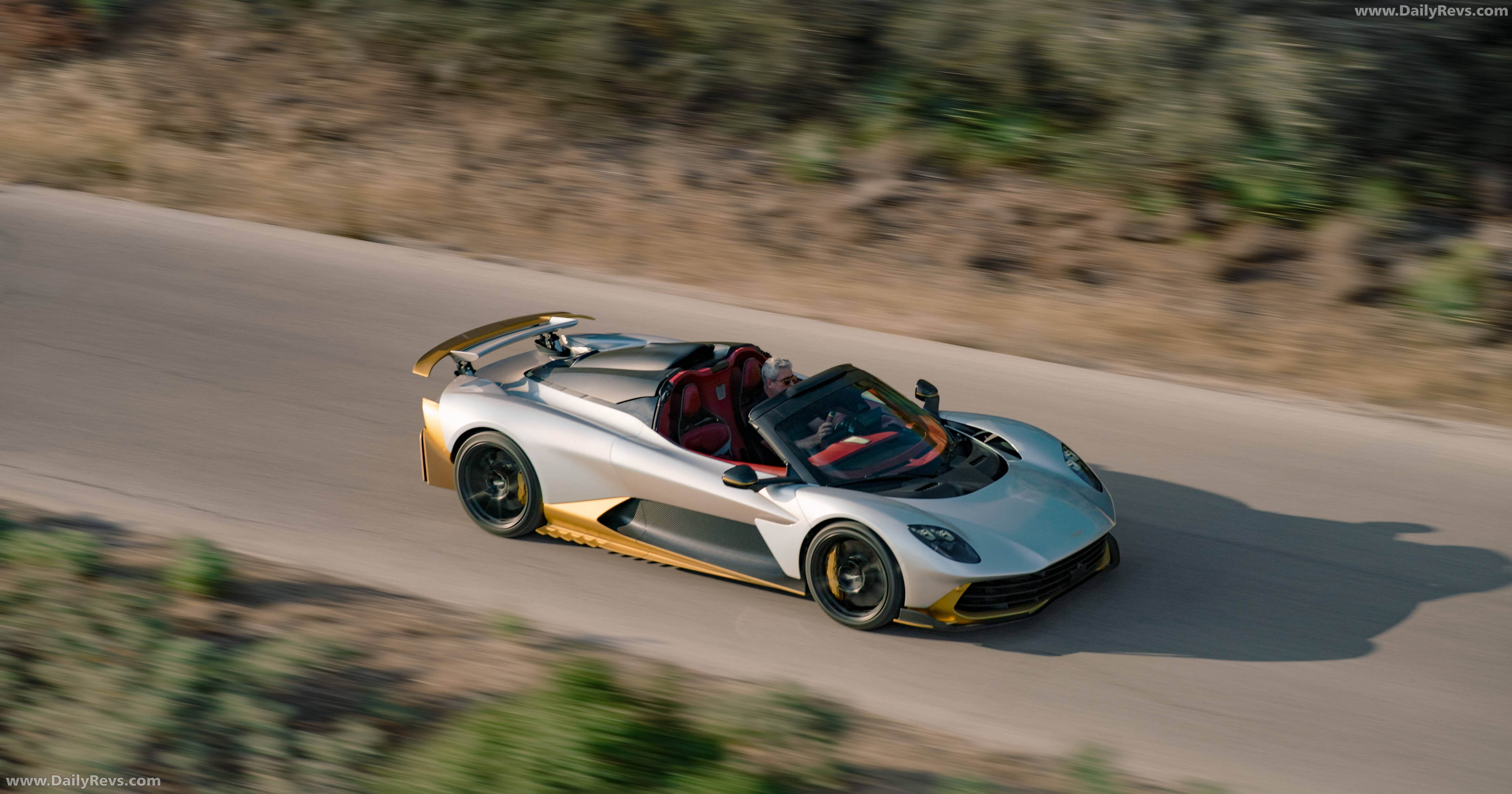 2028 Aston Martin Valhalla Spider Top View